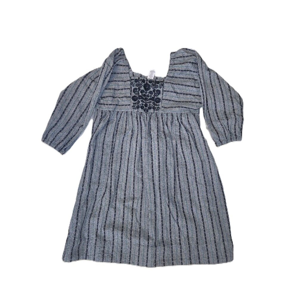 Tea Collection Grey with Embroidered details Tunic/Dress
